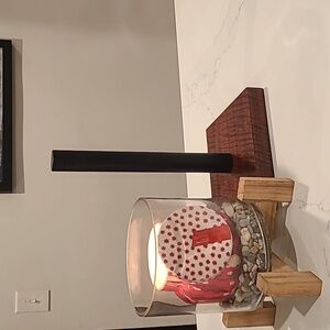 NWT Evans Woodworking Paper Towel Holder